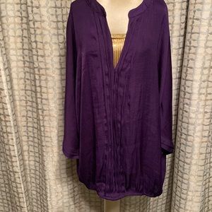Purple blouse